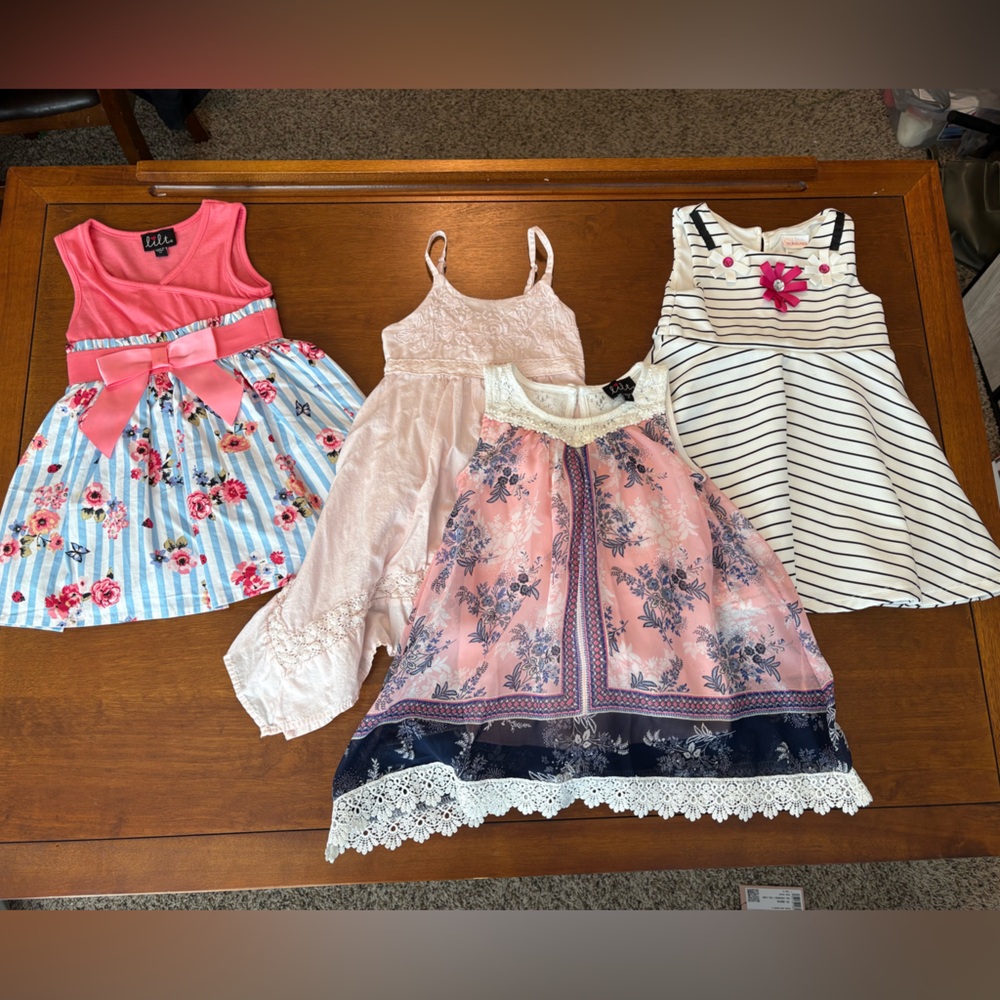 Bundle of 4 Summer Dresses 2T